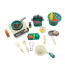 Set de cocina con luz y sonido 32 piezas