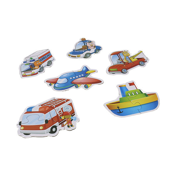 Rompecabeza infantil de escuadron rescate 6en1