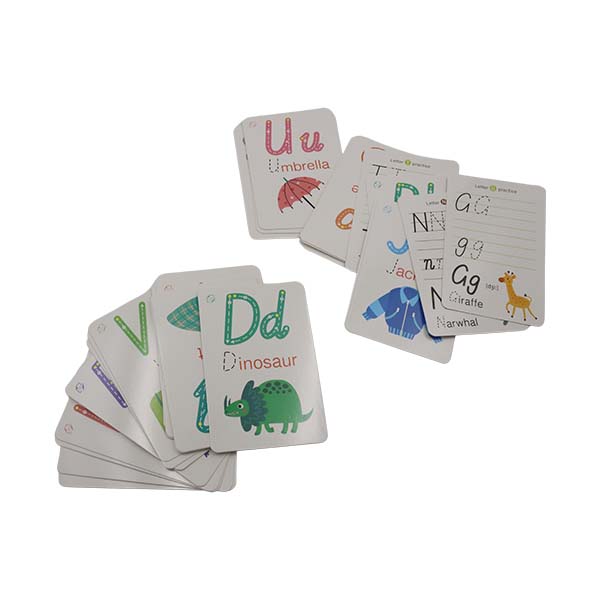 Juego de cartas de abecedario