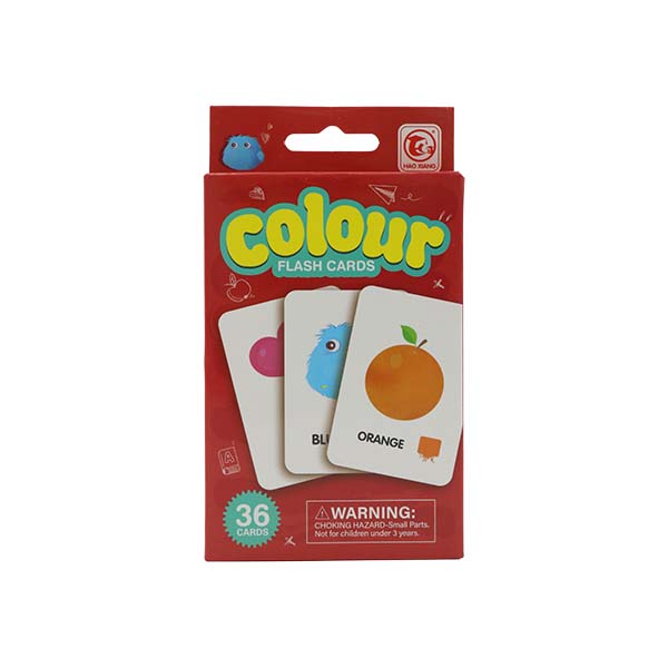 Juego de cartas de colores