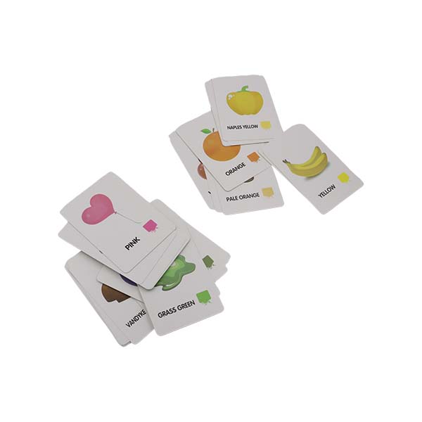 Juego de cartas de colores