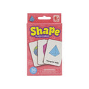 Juego de cartas formas geométricas