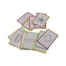 Juego de cartas formas geométricas