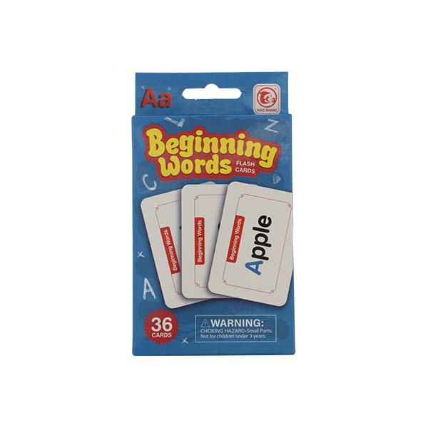 Juego de cartas con palabras