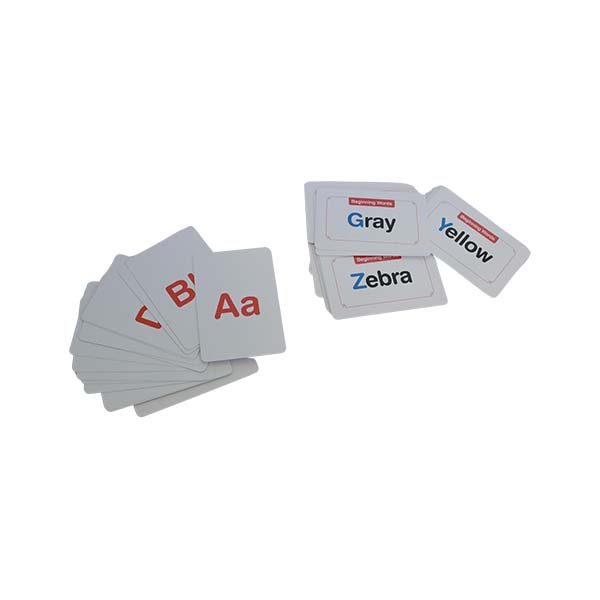 Juego de cartas con palabras