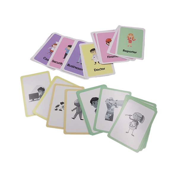 Juego de cartas profesiones
