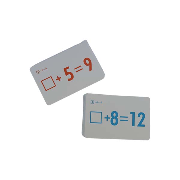 Juego de cartas sumas