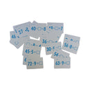 Juego de cartas divisiones