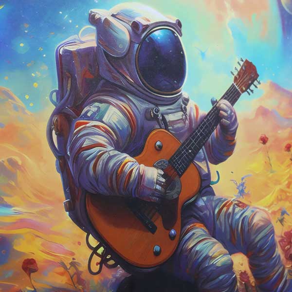 Rompecabezas de 500 piezas astronauta