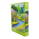 Rompecabezas de 1000 piezas camino floral