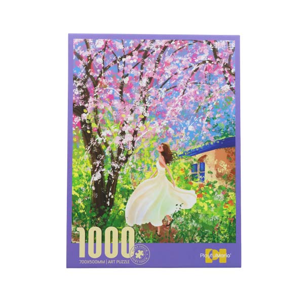 Rompecabezas de 1000 piezas danza de la flor