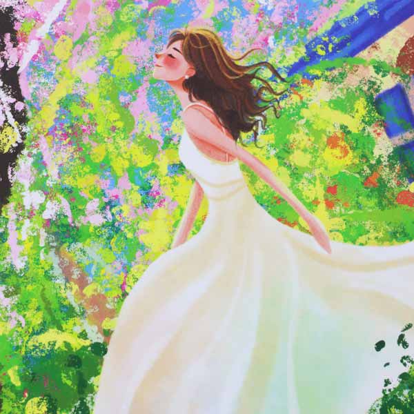 Rompecabezas de 1000 piezas danza de la flor