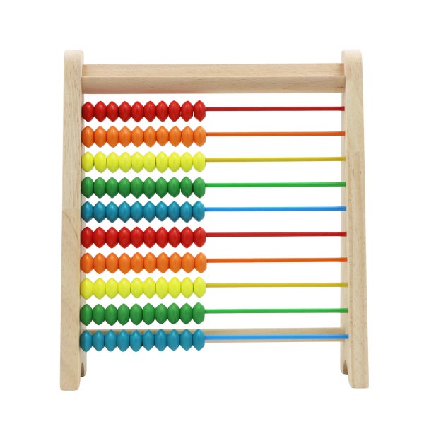 Juguete abaco de colores