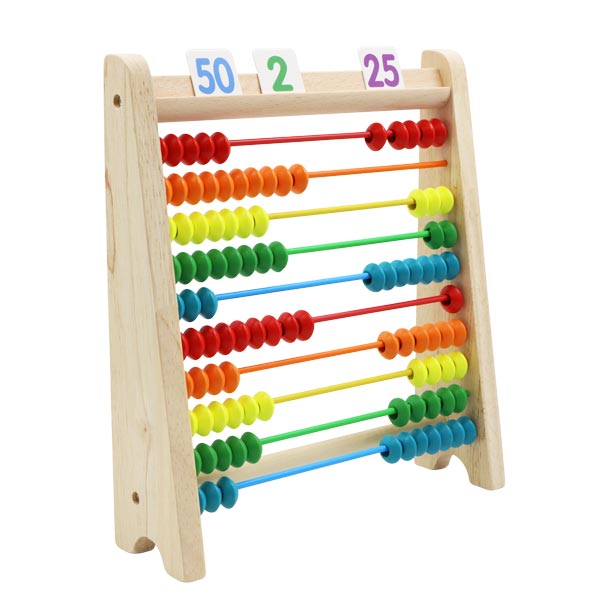 Juguete abaco de colores