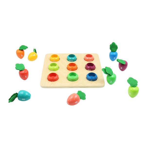 Juego de rábano digital