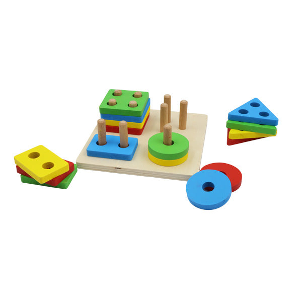 Clasificador de formas de madera