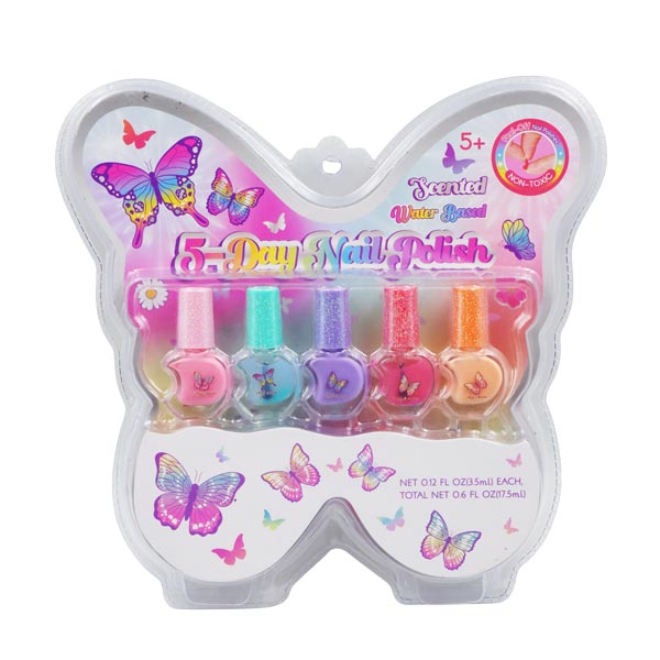 Set de esmaltes para uñas de 5 piezas