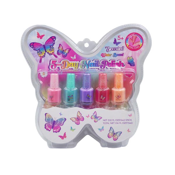 Set de esmaltes para uñas de 5 piezas