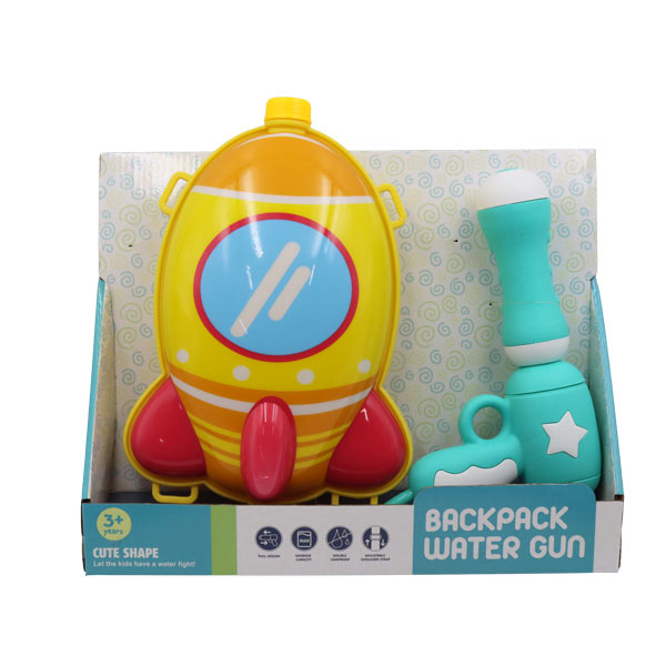 Mochila con lanzador de agua