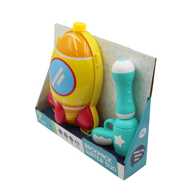 Mochila con lanzador de agua