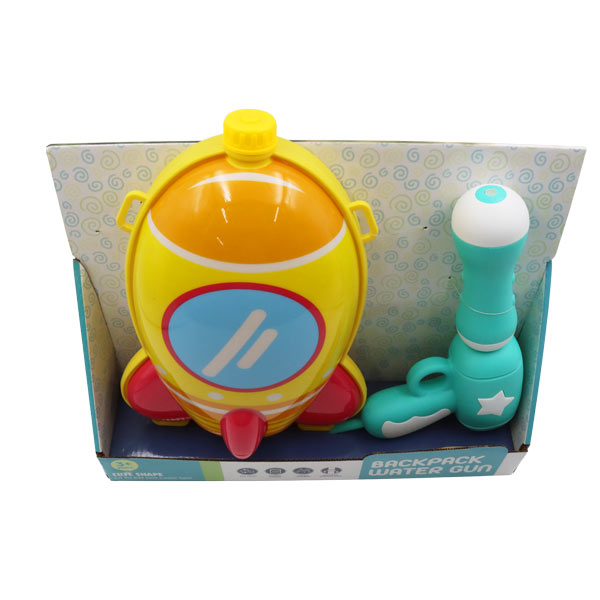 Mochila con lanzador de agua