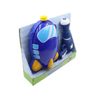 Mochila con lanzador de agua