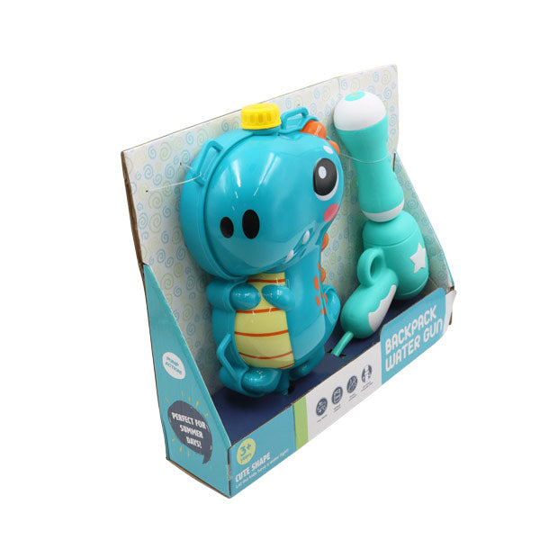 Mochila dino con lanzador de agua