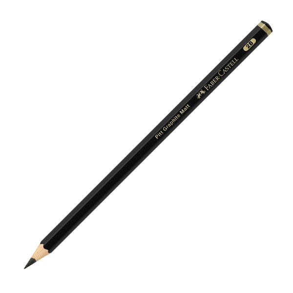 Lápiz de grafito Pitt 2B Faber Castell.