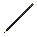 Lápiz de grafito Pitt 8B Faber Castell.