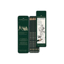 Lapiz grafito cja metal castell 6 ud