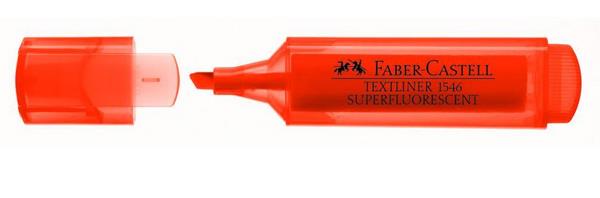 Resaltador Faber Ice 1546 Naranja Ud