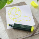 MARCADOR AMARILLO 48-07 TEXT NO.154807 FABER CASTE