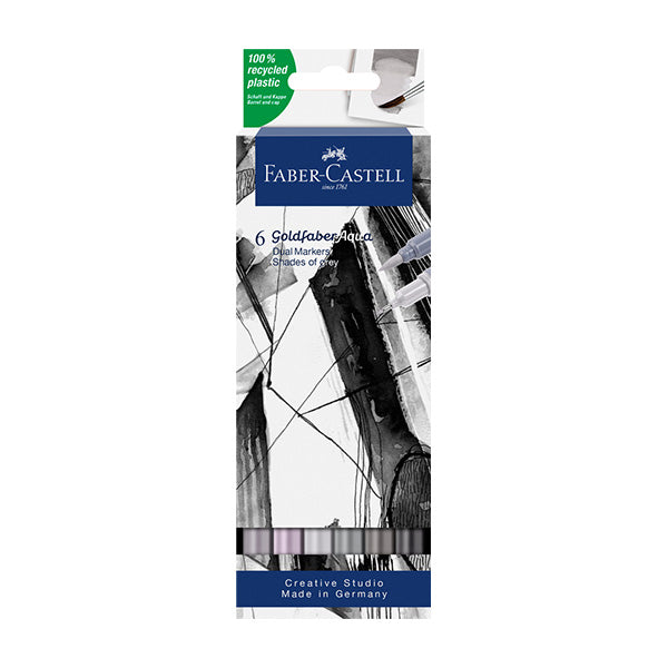 Marcador Grey 6 unidades Faber Castell