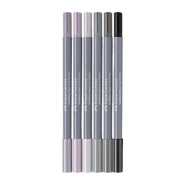 Marcador Grey 6 unidades Faber Castell