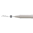 Marcador Ecco Pigment 0.4 negro Faber Castell.