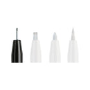 Marcador Pitt negro 4 unidades Faber Castell