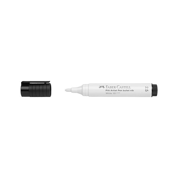 Marcador 2.5 blanco 101 Faber Castell