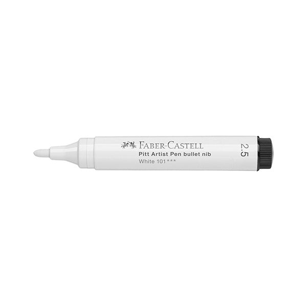 Marcador 2.5 blanco 101 Faber Castell