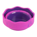 Vaso plegable para limpiar pinceles clic go fucsia