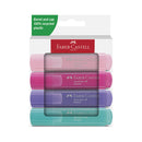 Resaltador texliner pastel 4 colores