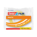 Cinta adhesiva Practic Film 25mx15mm marca Tesa.
