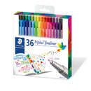 Marcadores Triangular finos 36 unds Staedtler