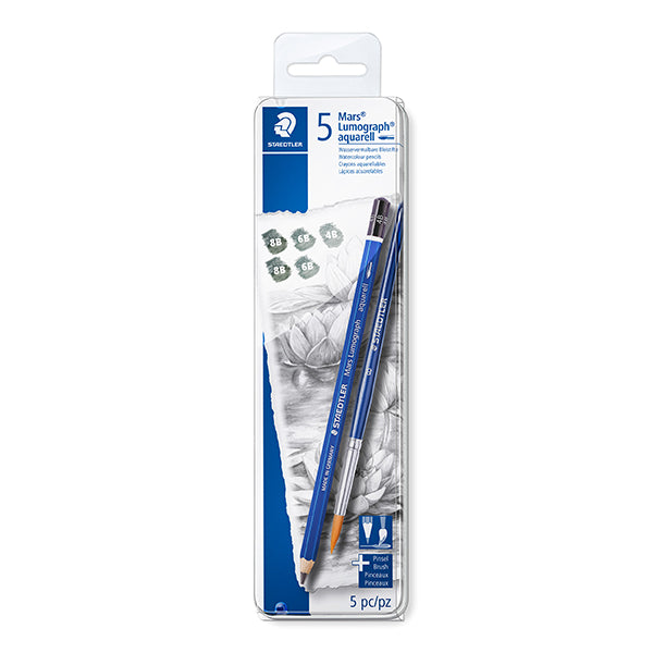 STAEDTLER Lápiz Lumograph x5 aqua.  100% PEFC