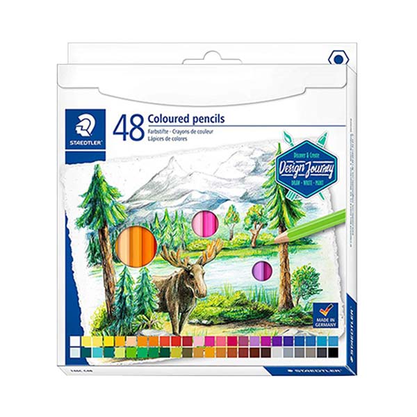 Lápices color 48 unidade Desing Journey
