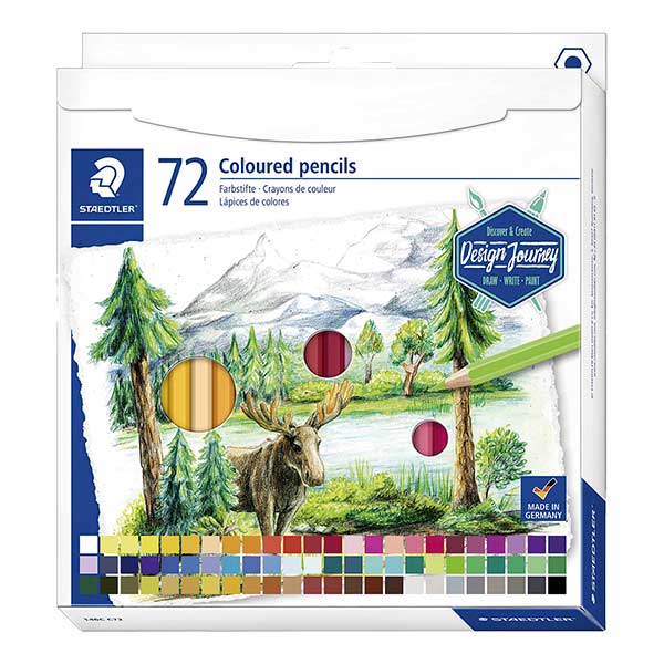 Lápiz color 72 uds Staedtler