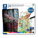 Lápices de color hexagonal 24u Desing Journey Staedtler