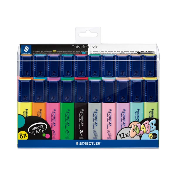 Resaltador 20 unds Staedtler