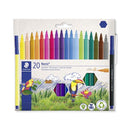 Marcadores 1.0mm hexagonal 20u Staedtler