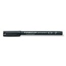 STAEDTLER Rotulador Lumocolor perm F negro