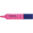 Resaltador rosado Staedtler